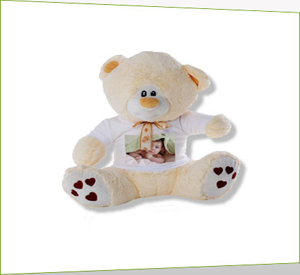 Regalo - peluches, oso grande con tu foto Regalo - peluches, oso grande con tu foto